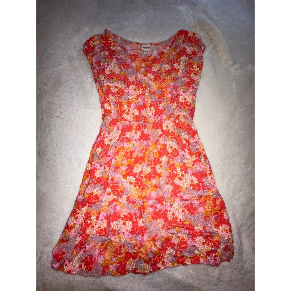 Mossimo Floral Print Dress Casual Sundress‎ Summer Dress Medium